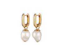 ELLI PREMIUM Boucles d'oreilles or / blanc naturel, Taille One Size