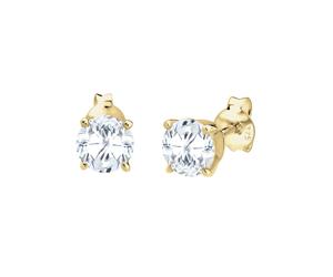 ELLI PREMIUM Boucles d'oreilles or / blanc, Taille One Size