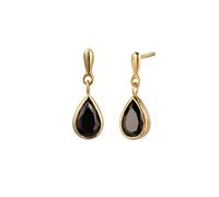 ELLI PREMIUM Boucles d'oreilles or / noir, Taille One Size