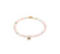 ELLI PREMIUM Bracelet 'Evil Eye' mélange de couleurs / rose, Taille 16