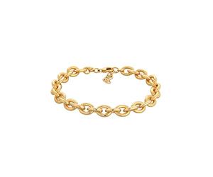 Elli PREMIUM Bracelet Femmes Déclaration grossier élégante en argent sterling 925 plaqué or