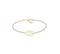 ELLI PREMIUM Bracelet 'Kleeblatt' or, Taille 20
