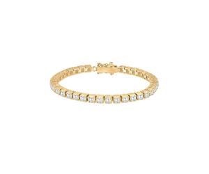 ELLI PREMIUM Bracelet or / blanc, Taille 18