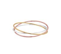 ELLI PREMIUM Bracelet 'Trio' or / or rose / argent, Taille 20