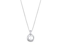 ELLI PREMIUM Chaîne argent / blanc perle, Taille 50