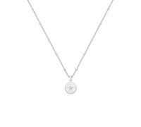 ELLI PREMIUM Chaîne 'Astro' argent / blanc, Taille 45