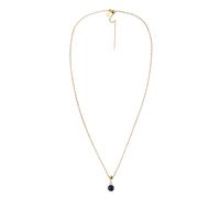 ELLI PREMIUM Chaîne 'Geburtsstein September' bleu foncé / or, Taille 45