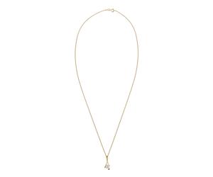 ELLI PREMIUM Chaîne 'Infinity' or / blanc, Taille 45