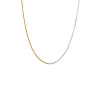 ELLI PREMIUM Chaîne or / argent, Taille 40