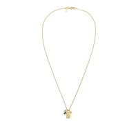 ELLI PREMIUM Chaîne or / vert / blanc, Taille 45