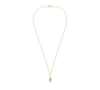 ELLI PREMIUM Chaîne or / vert, Taille 45