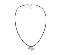 ELLI PREMIUM Chaîne turquoise / or, Taille 32