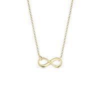 Elli PREMIUM Collier Femme Symbole Infinité en Or Jaune 375