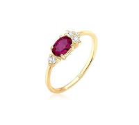 Elli PREMIUM - 0604530418 - Bague solitaire de fiançailles - Femme - Or - Taille: 58