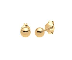 Elli PREMIUM Femme Or jaune Boutons d'oreilles - 306170617