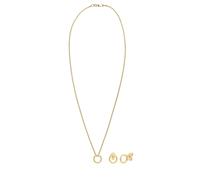 ELLI PREMIUM Parure de bijoux 'Geo' or, Taille One Size