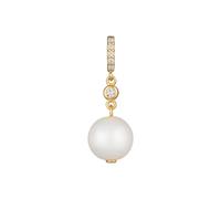 ELLI PREMIUM Pendentif 'Perle' or / blanc perle, Taille One Size