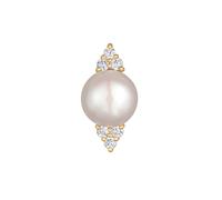 ELLI PREMIUM Pendentif 'Perle' or / blanc perle, Taille One Size