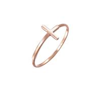 Elli Premium - Solitaire Bague Anniversaire de Mariage Femme Or Rose - 0603510618_58