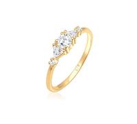 Elli PREMIUM - Solitaire Bague Anniversaire de Mariage Femme - Plaqué Argent - 0603272018_54