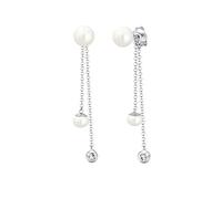 Elli Solitaire Perle Cristal 925 Argent