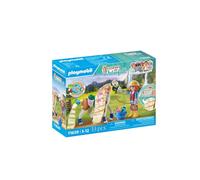 Playmobil 71639 Ellie avec Cheval - Horses of Waterfall - Comprenant des Accessoires créatifs pour Le Cheval et Deux Bracelets en Silicone - Dès 5 Ans