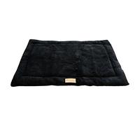 Ellie-Bo Sherpa Matelas en Polaire pour Cage et Caisse Ellie-Bo XL 106,7 cm Noir