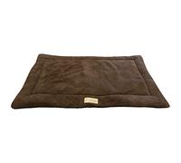 Ellie-Bo Tapis en Polaire Sherpa - Convient pour Cages et Caisses de 107 cm, Marron