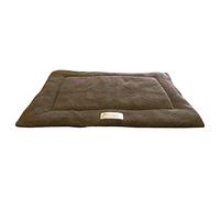 Ellie-Bo Tapis en Polaire Sherpa - Convient pour Cages et Caisses de 76,2 cm, Marron