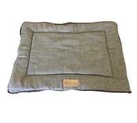 Ellie-Bo Tapis Réversible en Tweed et Fausse Fourrure, pour Chiens et Chiots, Taille M, pour Cages et Caisses de 76,2 cm, Marron
