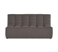 Ellie - canapé 2 places en velours texturé - Gris