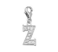 Ellie Rose London G6282/Z Pendentif initiale sur gâchette en argent et zircone