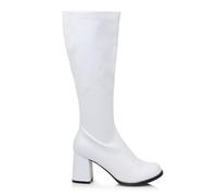 Ellie Shoes Bottes Go-Go pour femme, blanc, 44 EU