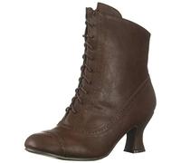 Ellie Shoes Femme 253-sarah Botte mi-Mollet, Marron, 37 EU