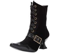 Ellie Shoes Bottes mi-longues pour femme 301-tabby, Noir, 40.5 EU