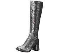 Ellie Shoes Bottines Chelsea Gogo-g pour femme, Argenté, 38 EU