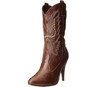 Ellie Shoes Ellie 418 Bottes de cowboy pour femme, marron, 39 EU