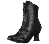 Ellie Shoes Femme 253-sarah Botte mi-Mollet, Noir, 38 EU
