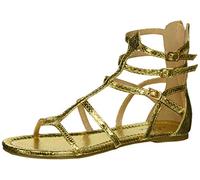 Ellie Shoes Femmes Couleur Metallic Gold Taille 38 EU / 7 Us