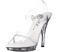 Ellie Shoes Sandales à talons 521-jewel-w pour femme, claire, 38.5 EU Large