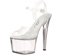 Ellie Shoes Sandales à talons aiguilles pour femme, transparent (claire), 39 EU