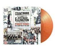 Ellington,Duke / Basie,Count - First Time! The Count Meets The Duke - Ltd Orange & White Vinyl [Vinyl Lp] Colored Vinyl, Ltd Ed, Orange, White, Holland - Import