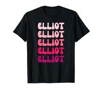 Elliot First Name Minimalist Design T-Shirt