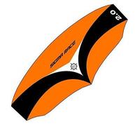 Elliot Sigma Race - Aile de traction 3 lignes pour kitesurf (sur barre) - Blanc