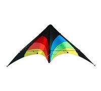 Elliot stuntkite à deux lignes Delta Stunt Rainbow 130 cm Multicouleur G