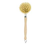 Elliott Brosse à Vaisselle en Fibres Naturelles de Tampico et Bois Beige