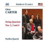 Elliott Carter – Quatuors à cordes n°2, n°3 et n°4 – CD – NAXOS
