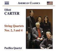 Elliott Carter : Quatuor à cordes n°2 - Quatuor à cordes n°3 - Quatuor à cordes n°4
