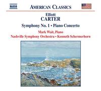 Elliott Carter : Symphonie n°1 - Concerto pour piano