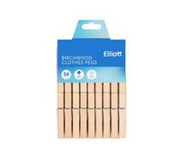Elliott Hardwood Pinces à Linge x 36